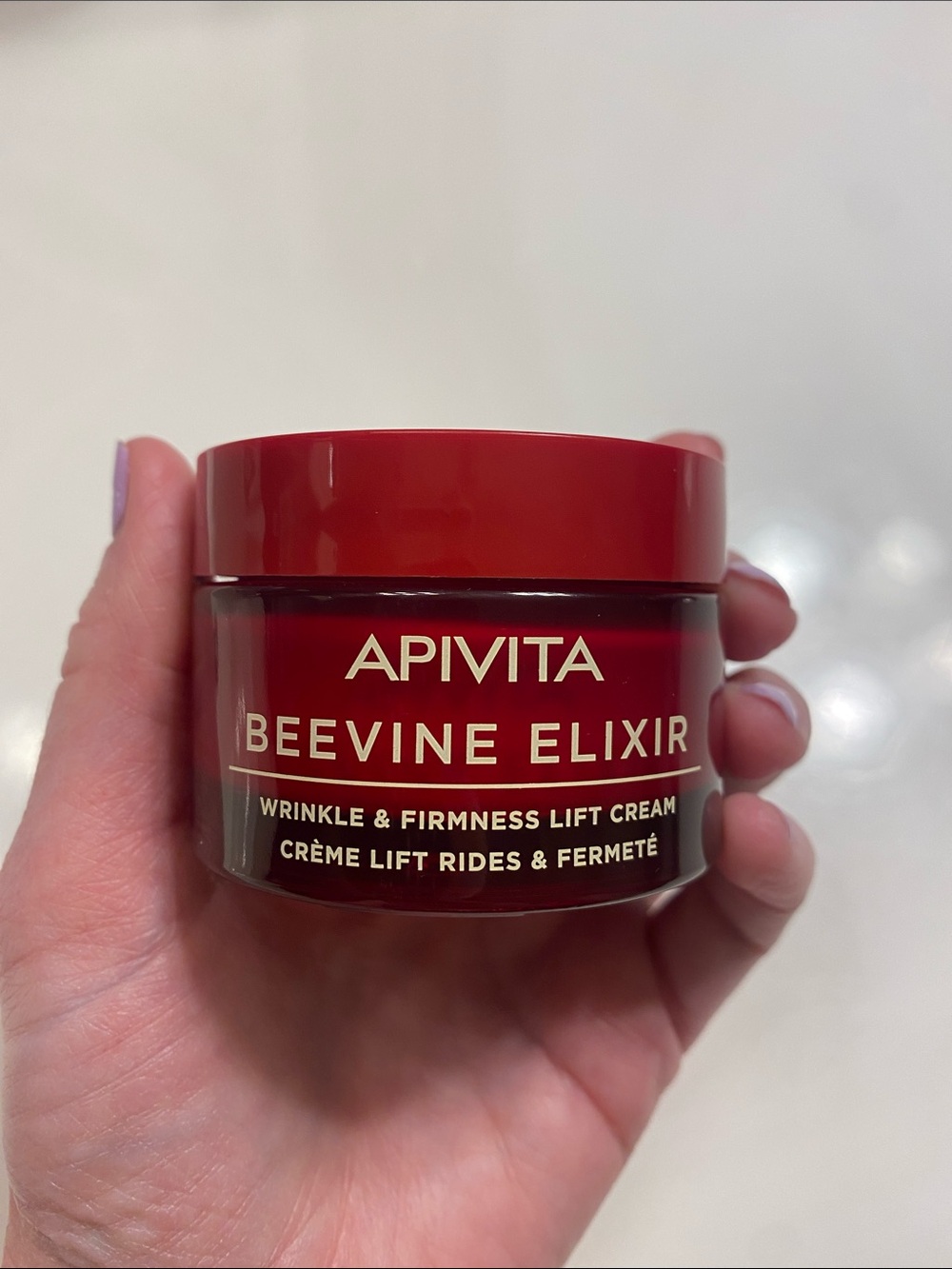 Apivita Beevine Elixir Wrinkle & Firmness Lift Cream — Red